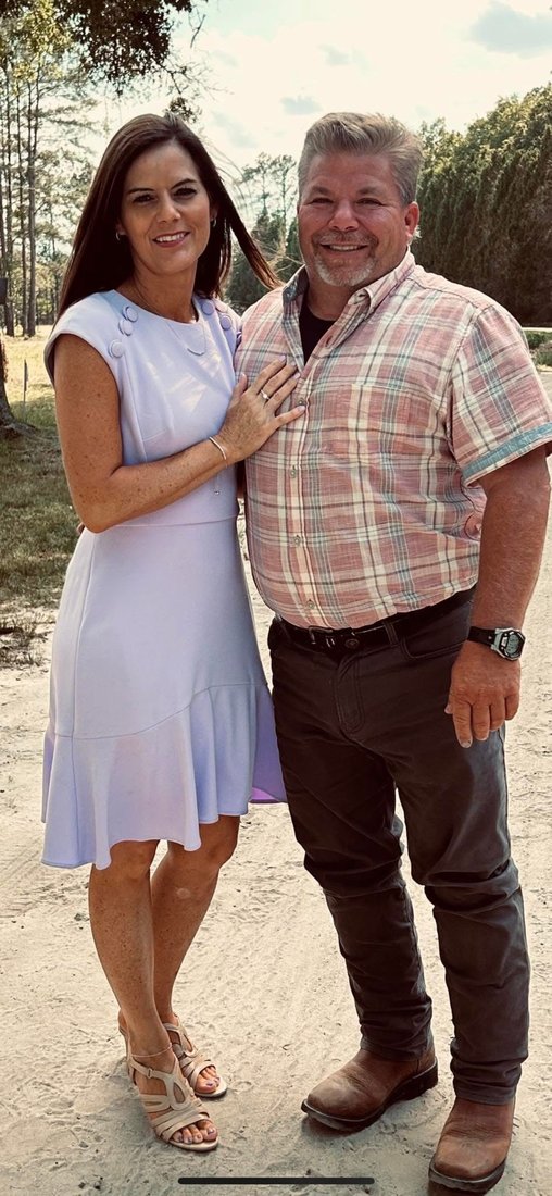 Eric & Chrystal Hinson, owners of Hinson Septic Tank & Plumbing
